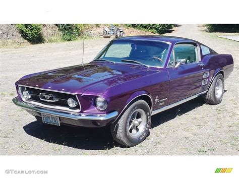 metallic purple s chassis|1967 Ford Mustang .